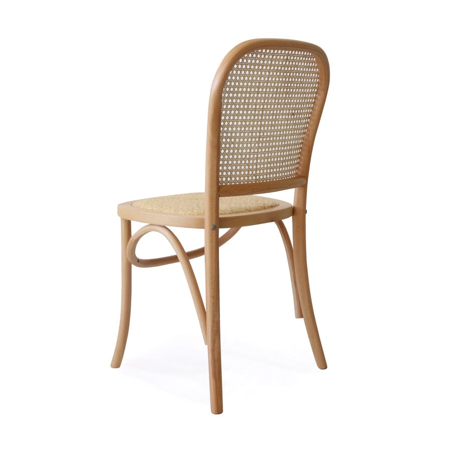 Salsa Rattan & Bentwood Dining Chair Natural | Set of 2 By Black Mango