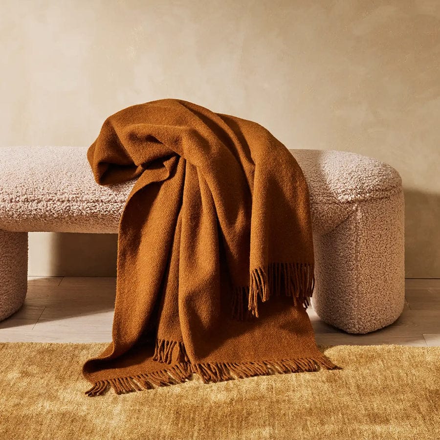 Silvio Woolen Rug Dijon By Black Mango Interiors