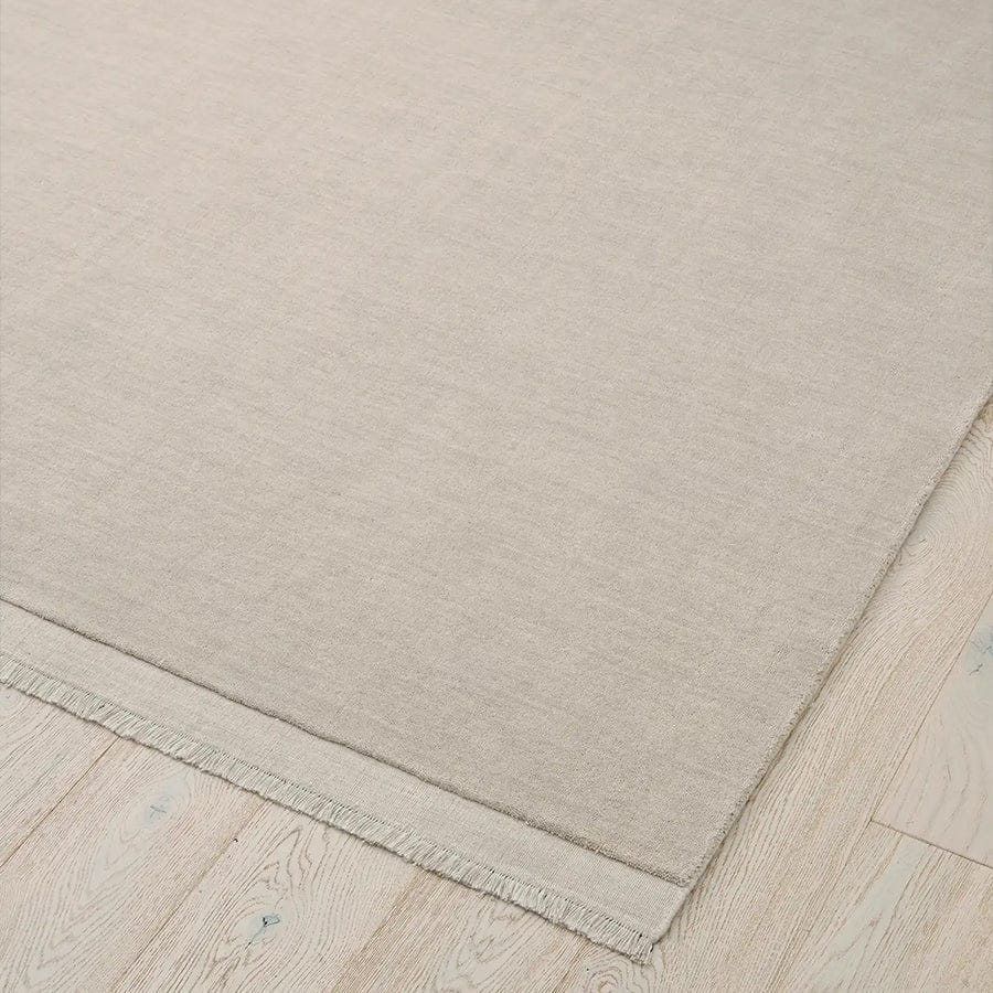 Silvio Woolen Rug Ecru By Black Mango Interiors