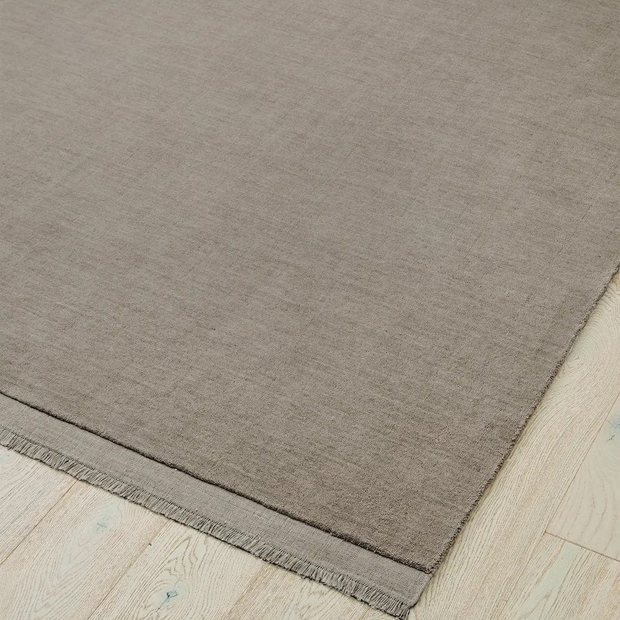 Silvio Woolen Rug Flint By Black Mango Interiors