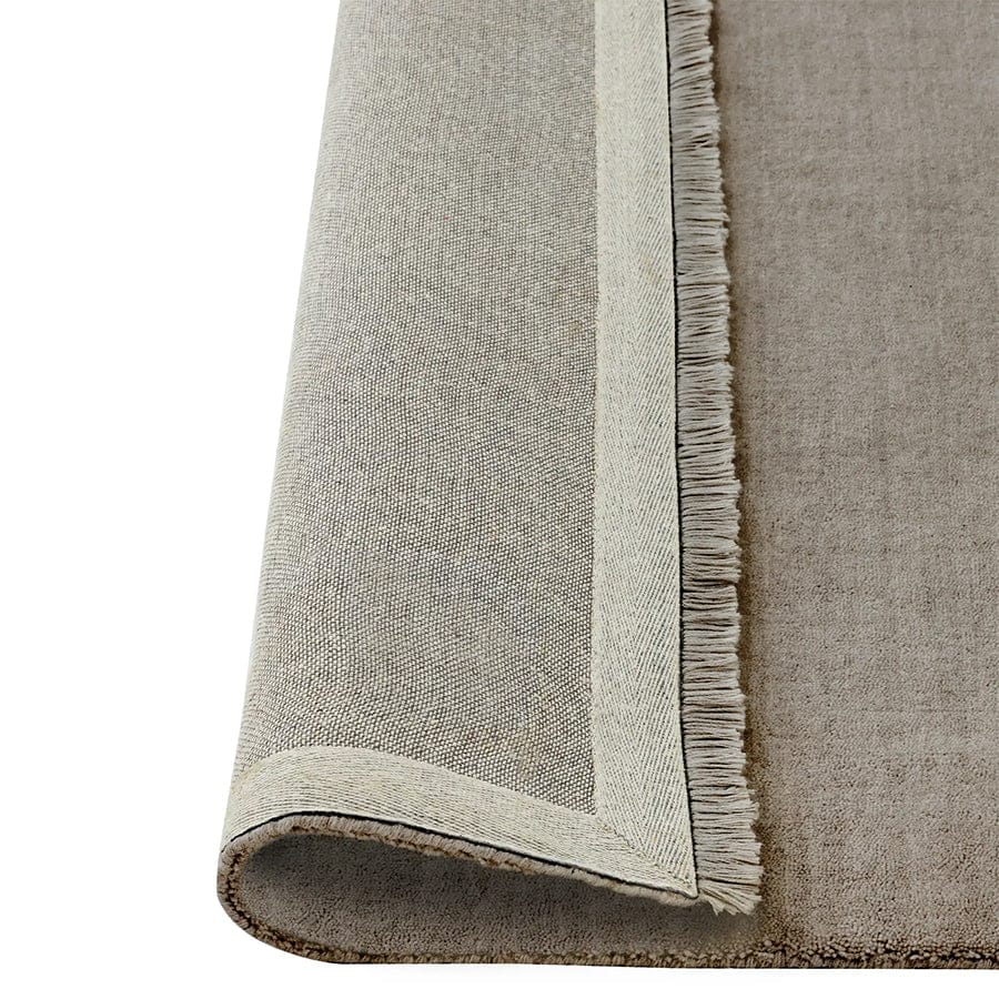 Silvio Woolen Rug Flint By Black Mango Interiors