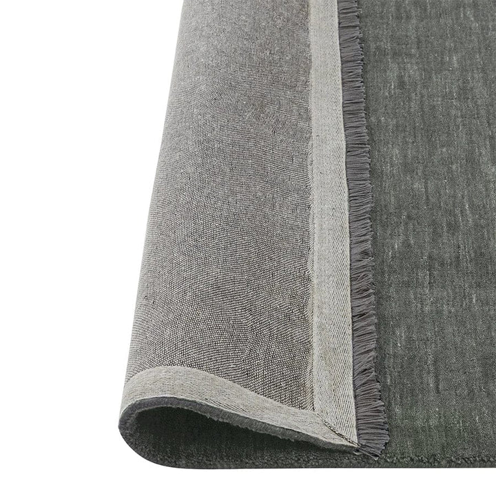 Silvio Woolen Rug Fog By Black Mango Interiors