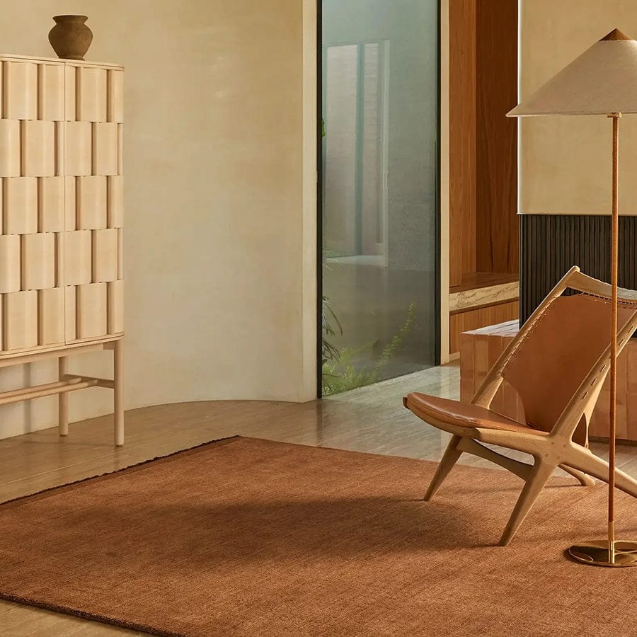 Silvio Woolen Rug Sienna By Black Mango Interiors