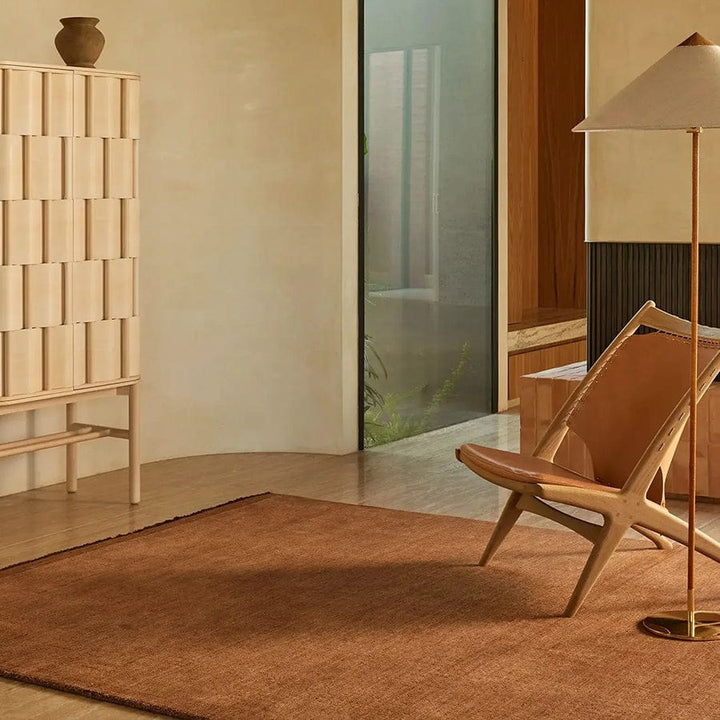 Silvio Woolen Rug Sienna By Black Mango Interiors