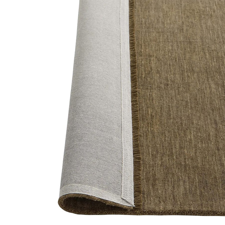 Silvio Woolen Rug Walnut By Black Mango Interiors