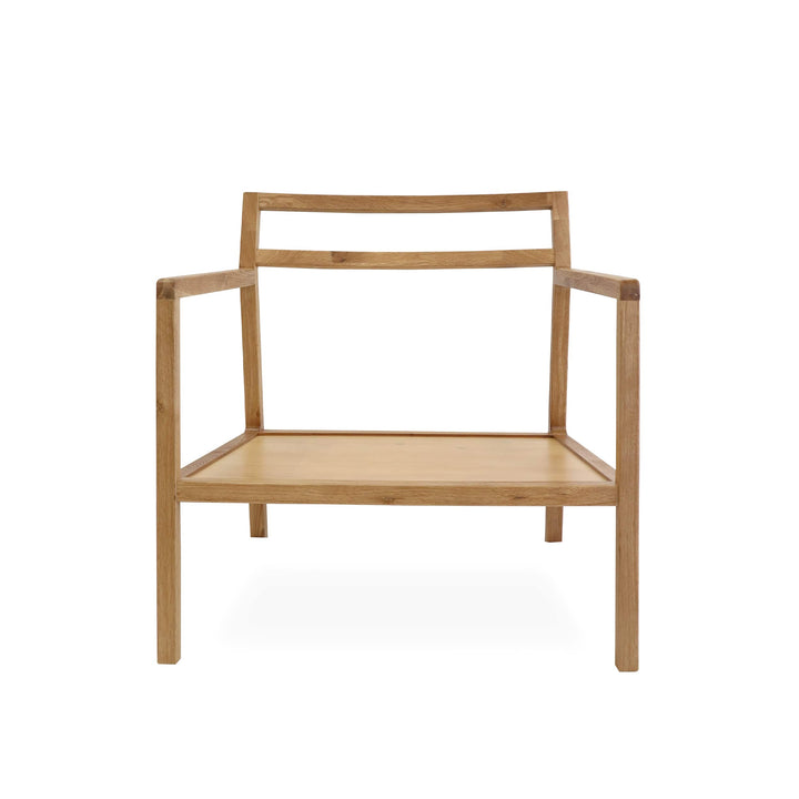 Stanford Oak Arm Chair Olive By Black Mango Interiors