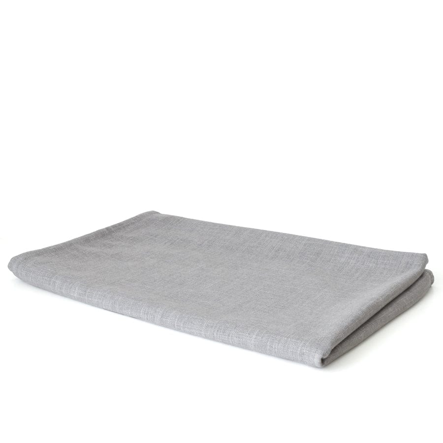 Steel Juno Bedhead Slipcover ONLY Double By Black Mango Interiors