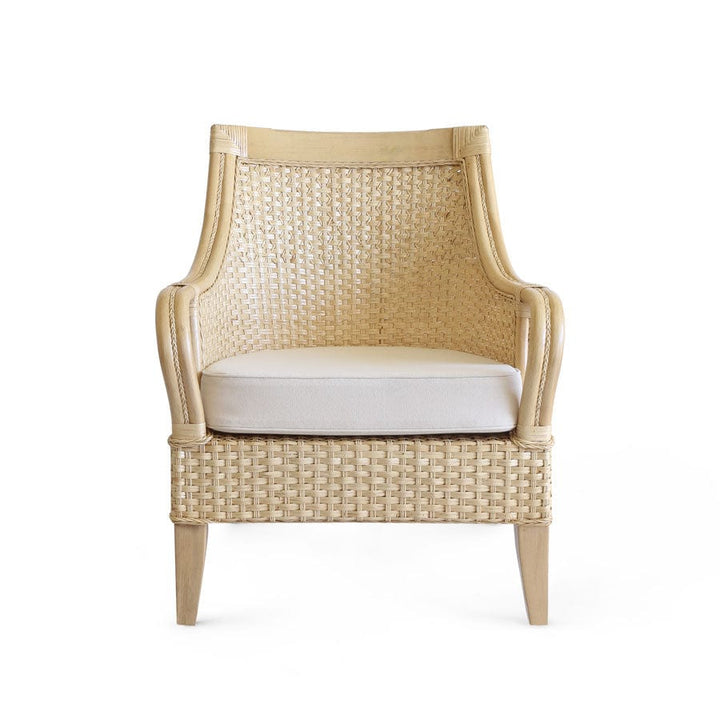 Tamia Rattan Lounge Chair Natural By Black Mango