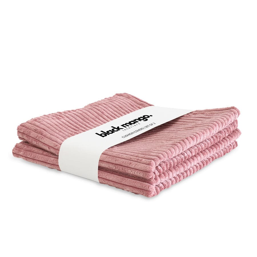 The Cloud Cushion Cover Blush | Set of 2 By Black Mango Interiors