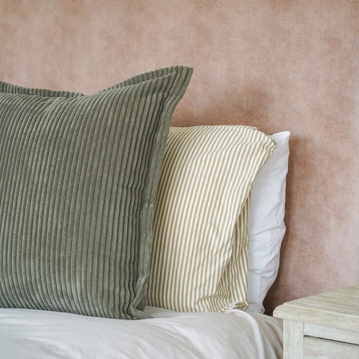 The Cloud Cushion Cover Eucalyptus | Set of 2 By Black Mango Interiors