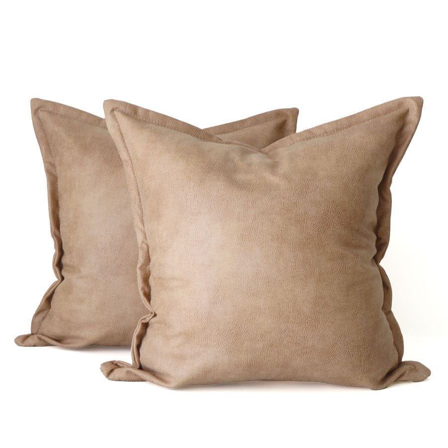 The Cloud Cushion Cover Fawn | Set of 2 By Black Mango Interiors