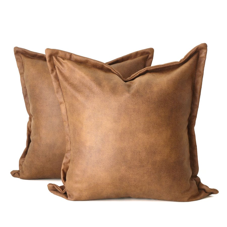 The Cloud Cushion Cover Tan | Set of 2 By Black Mango Interiors
