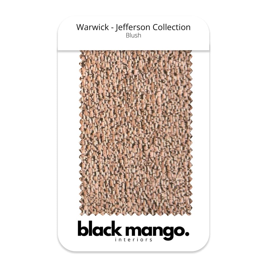 Warwick - Blush (Hadley Range) Swatches By Black Mango Interiors