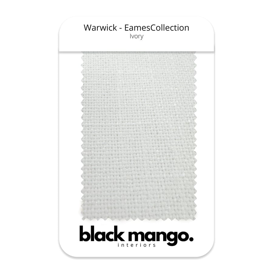 Warwick - Ivory (Anka Dining Chairs) Swatches By Black Mango Interiors