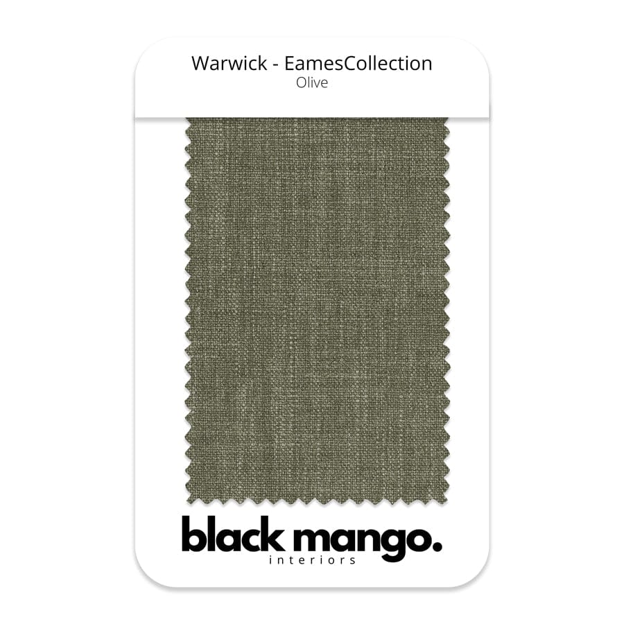 Warwick - Olive (Juno Bedheads) Swatches By Black Mango Interiors