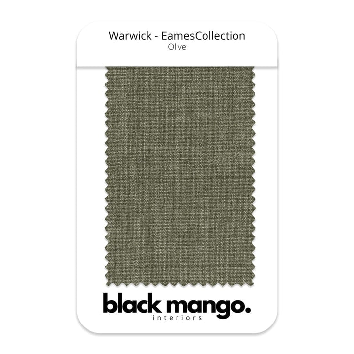 Warwick - Olive (Juno Bedheads) Swatches By Black Mango Interiors