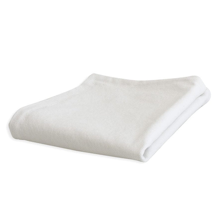 White The Cloud Ottoman Slipcover ONLY By Black Mango