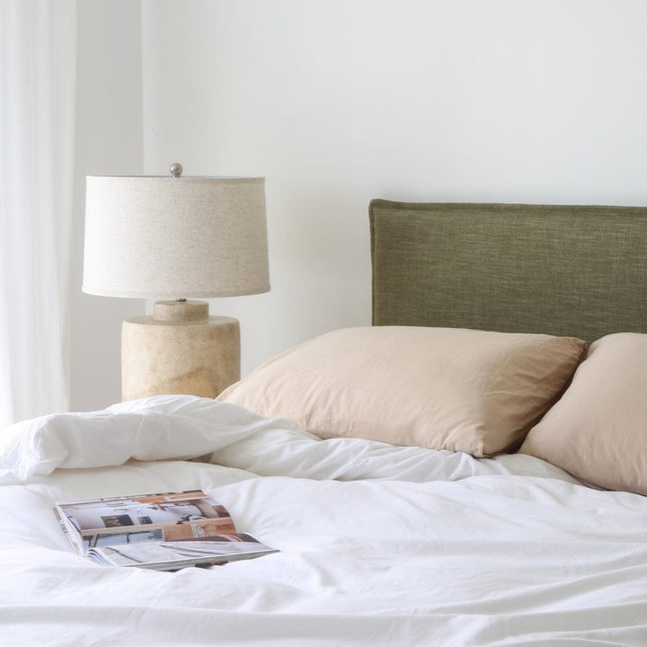 Willow Stone Ceramic Table Lamp By Black Mango Interiors