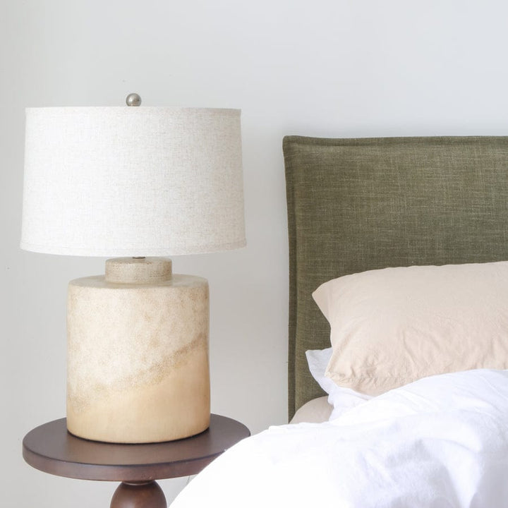 Willow Stone Ceramic Table Lamp By Black Mango Interiors